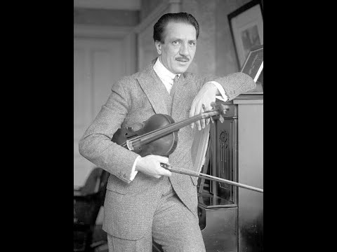 Granados:  Spanish Dance in E minor - Andaluza (transcr. Kreisler) - Jacques Thibaud; Harold Craxton