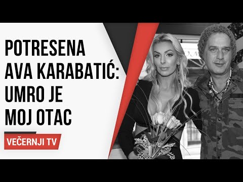 Potresena Ava Karabatić: 'Umro je moj otac. Srce mi je puklo na tisuću komadića'