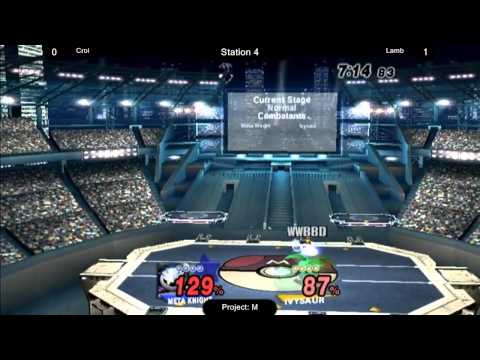 [Project: M] Croi (Meta Knight) vs lambnadr (Ivysaur)