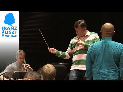 Eine Probe mit Christian Thielemann