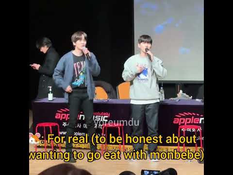 Monsta X helping a Monbebe find friends at the fansign (ENG SUB)
