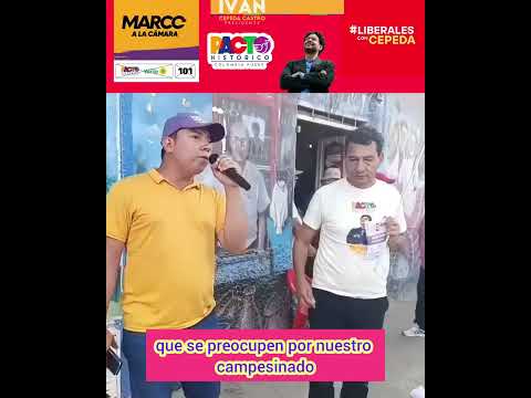 el valle de San juan a escucha a marco hincapié pacto Verde 101 cámara tolima
