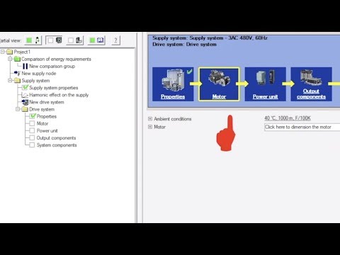 Siemens How-2-Drive - SIZER engineering - Choosing SINAMICS S120
