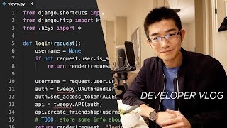 Coding Twitter Integration & I Won A Startup Competition! (VLOG) | Build a Startup #6