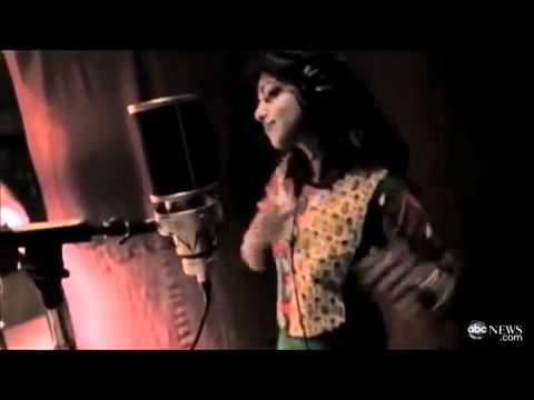 Madonna and M.I.A in the recording studio with Martin Solveig