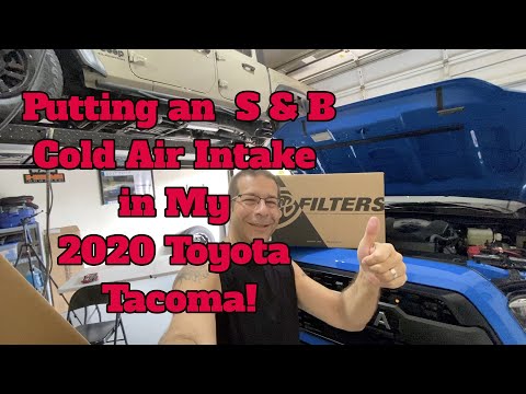 Installing an S & B Cold Air Intake in My 2020 Toyota Tacoma
