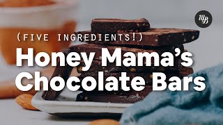 5-Ingredient Honey Mama's Chocolate Bars | Minimalist Baker Recipes