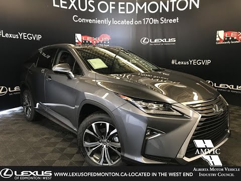 Grey 2019 Lexus RX 350L Luxury Package 7 Passenger Review - Northeast Edmonton, Alberta