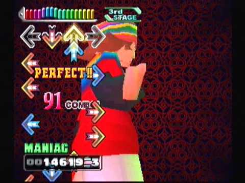 GET OFF / Single / Maniac / Dance Dance Revolution Extra MIX - Playstation
