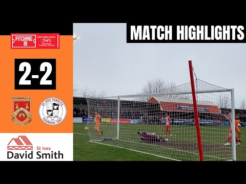 Ives denied in stoppage time | Stourbridge 2-2 Ives | Match Highlights | Southern Premier Central
