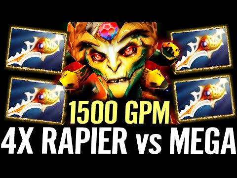 🔥 1500 GPM 4x Rapier MEDUSA vs MEGA CREEPS — 120min Game MOST EPIC Comeback Dota 2 Pro
