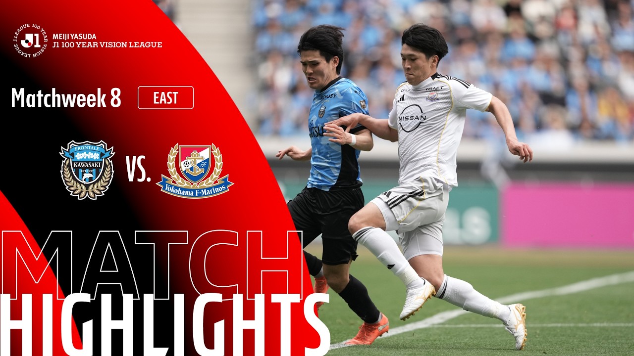 Kawasaki Frontale vs Yokohama F. Marinos Highlights