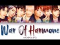 BTS (방탄소년단) - War of Hormone (호르몬 전쟁) (Color Coded Lyrics Eng/Rom/Han/가사)