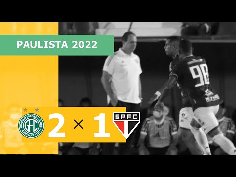 Guarani 2 x 1 São Paulo - Gols - 27/01 - Paulista 2022