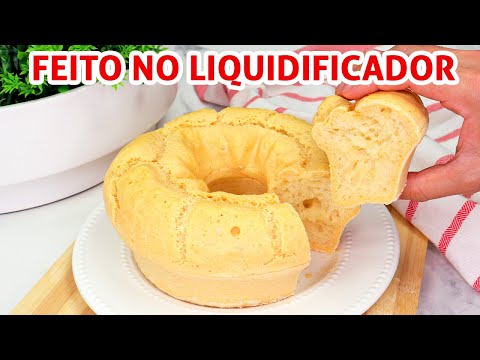 Bolo de Pão de Queijo no Liquidificador: Fácil e Rápido