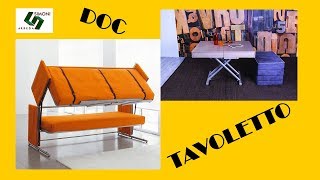 Letti trasformabili DOC e TAVOLETTO