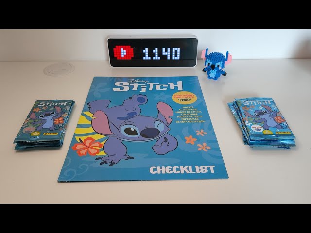 Vídeo relacionado con Panini Stitch Trading Cards - Caja de 24 Bolsas, 005153BOX24F