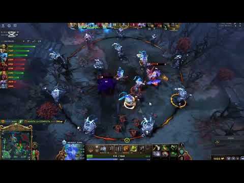 Insane 1v3  Monkey king Pro Dota2 Gameplay with 2% hp