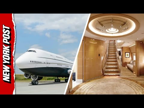 Look Inside Trump's New $400 Million Air Force One Golden Palace