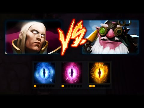 INVOKER BOUGHT MIDAS AT 6 MINUTES AGAINST SNIPER MID - FANTASTIC!!