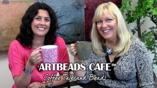 preview picture of video 'Artbeads Cafe - Kristal Wick Discovers Kanzashi Flowers, Cynthia Kimura Makes Earrings and More!'