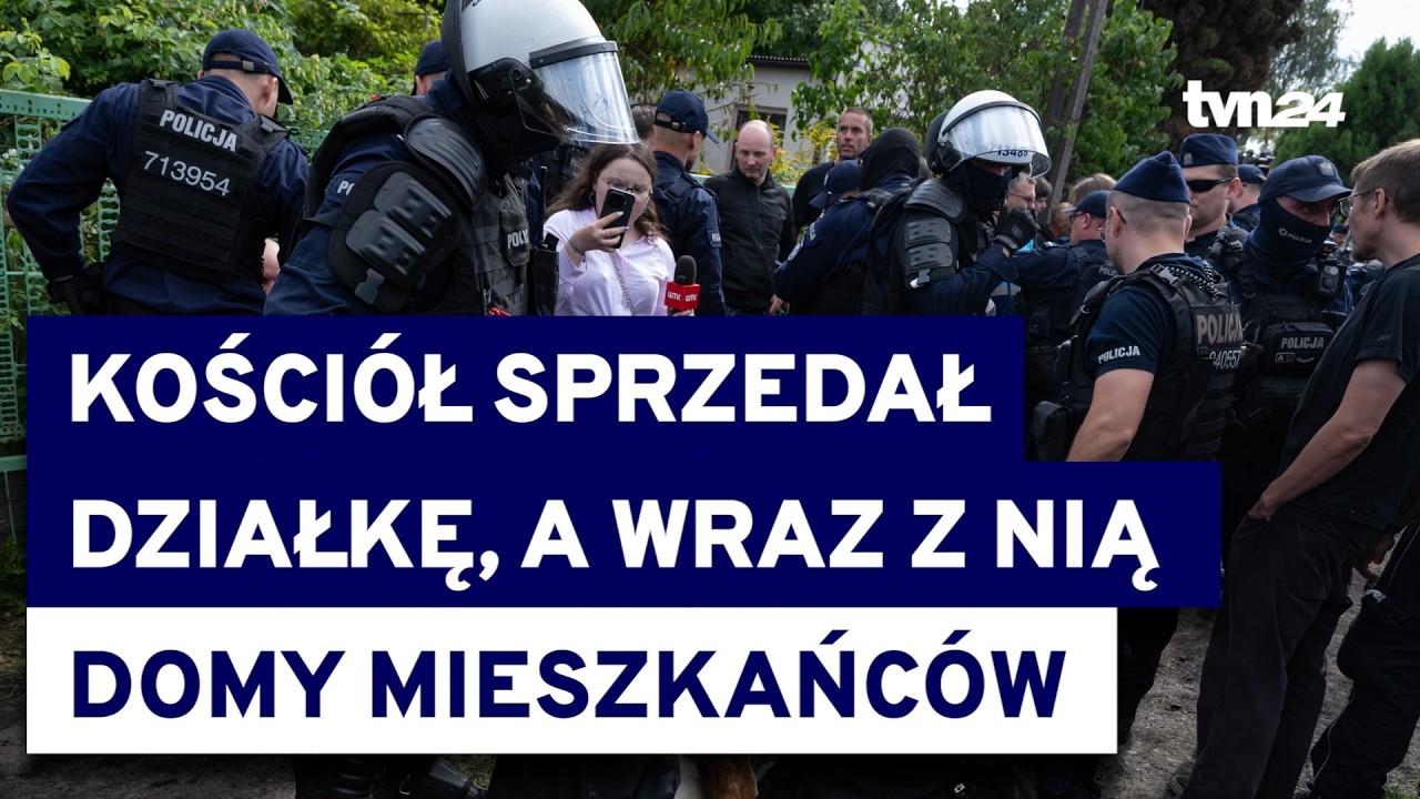 Eksmisja na osiedlu Maltańskim. Kilkudziesięciu policjantów, komornik, jedna rodzina i obrońcy