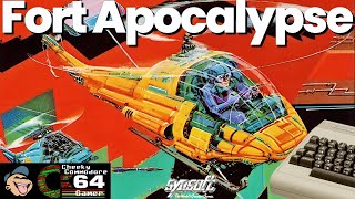 FORT APOCALYPSE – Commodore 64 (1982) | Synapse Software’s Classic Helicopter Shooter