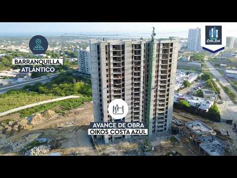 ¡ESTRUCURA AL 100%! 🏗️ Avance de obra OIKOS Costa Azul en Barranquilla