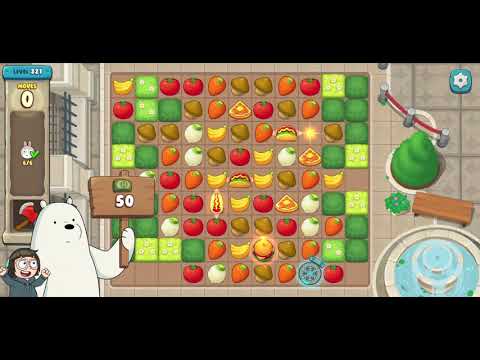 We Bare Bears Match3 Repairs Level 321 - No Boosters