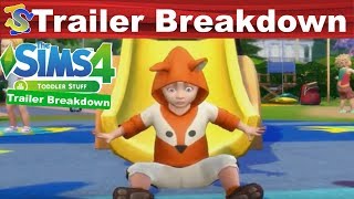 The Sims 4 Toddler Stuff Pack Trailer breakdown review