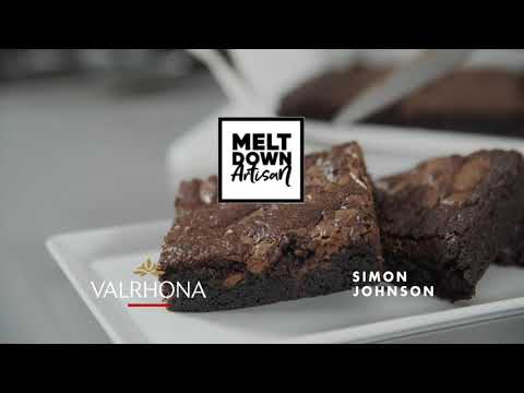 Jen Lo of Meltdown Artisan creates the ultimate Jivara 40% Brownie for Valrhona.