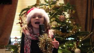 Santa Claus Is Coming To Town by Mariah Carey, Jackson 5, x factor finalists, Sapphire age 9
