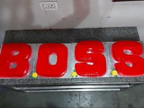 How to make BOSS cake dedicated for appu boss jai appu boss