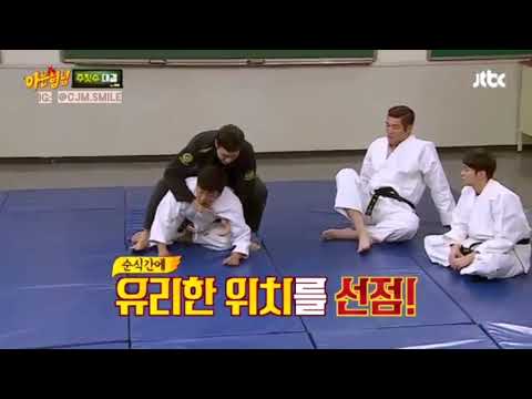 Jiujitsu by Chun Jung Myung 천정명 千正明 チョンジョンミョン in Knowing Brothers