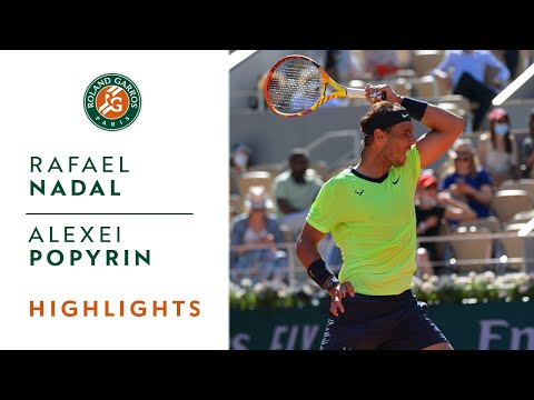Rafael Nadal vs Alexei Popyrin - Round 1 Highlights | Roland-Garros 2021
