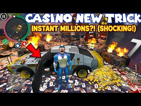Rope Hero Vice Town 😱 Steal Roadster Car from Casino | New Secret Trick