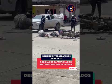 DELINCUENTES ATRAPADOS EN SALITR
