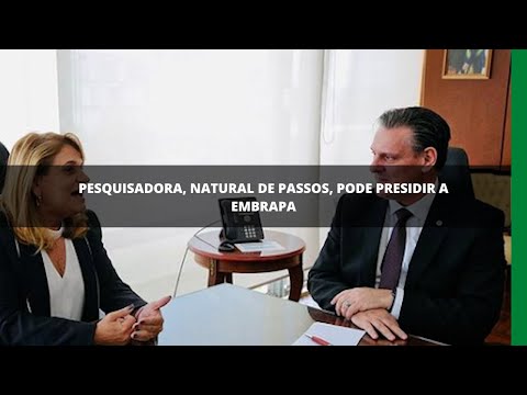 INDICAÇÃO PARA PRESIDÊNCIA DA EMBRAPA
