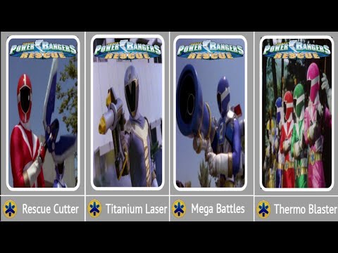 Power Rangers Lightspeed Rescue Arsenal | Power Rangers ⚡||