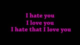 GNASH - I HATE YOU I LOVE YOU - LYRICS