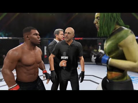Mike Tyson vs. Acid Monster - EA Sports UFC 2 - Boxing Stars 🥊