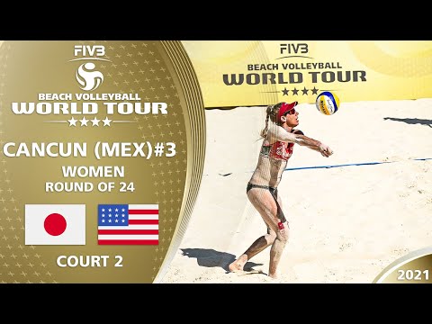 Ishii/Murakami vs. Alix/April - Women's R24 | Full Match | 4* Cancun 2021 #3