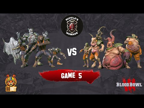 BB3 Nuffle Nomads Match Day 5 - Necromantic vs Nurgle