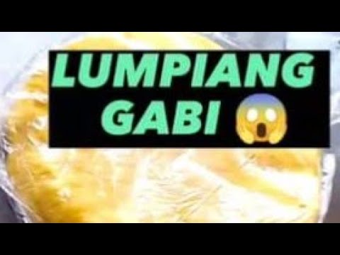 HOW TO COOK TARO LUMPIA or LUMPIANG GABI FULL RECIPE |LUMPIANG GABI RECIPE