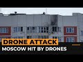 Drones target Moscow in rare attack on Russian capital | AJ #Shorts