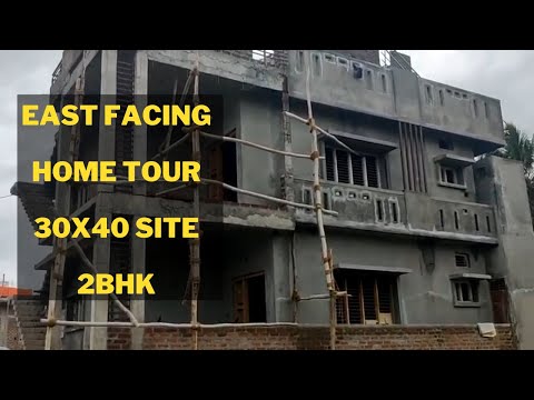 East facing Home tour -30x40 site with 2 units of 2 BHK (Creative False Ceiling work)
