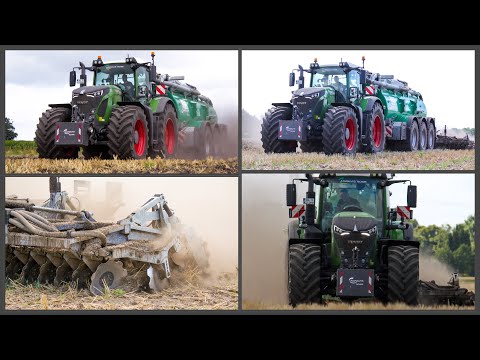 Der 2. Stoppelsturz | Gülle ausbringen mit Fendt 939 Vario Gen6+Samson PG || 21 mit Scheibenegge 😎