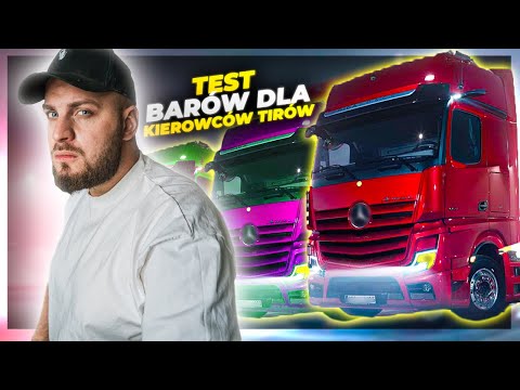 TEST BARÓW DLA KIEROWCÓW CIĘŻARÓWEK