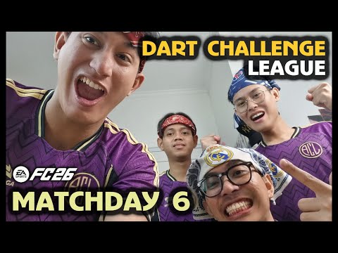 MATCHDAY 6! FINAL DART CHALLENGE!!! SIAPAKAH YANG AKAN JUARA??? #darts#fc26
