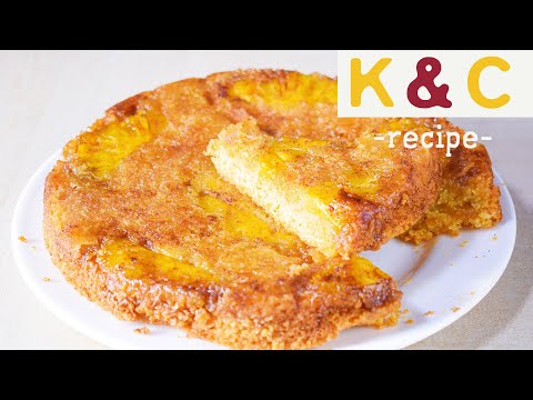 Cake Recipe | Pineapple Cake - Kuku and Chips